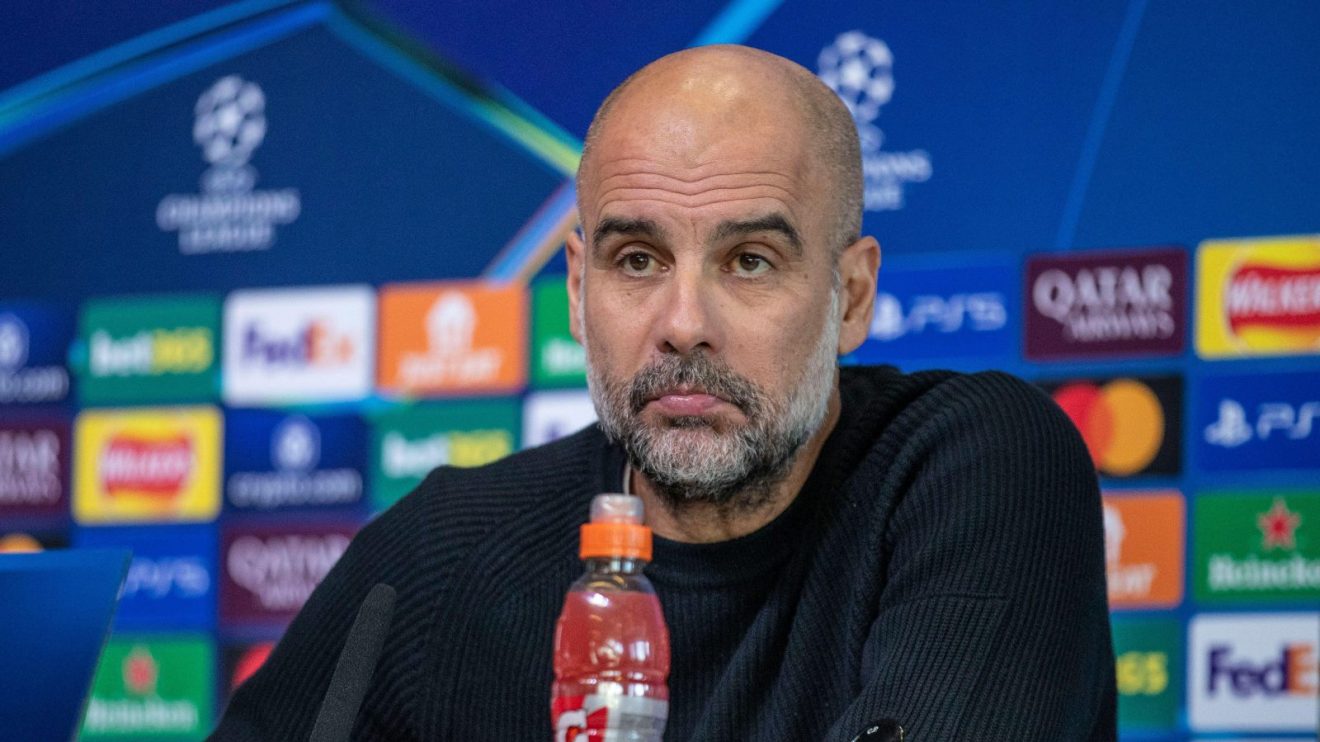 Man City boss Pep Guardiola