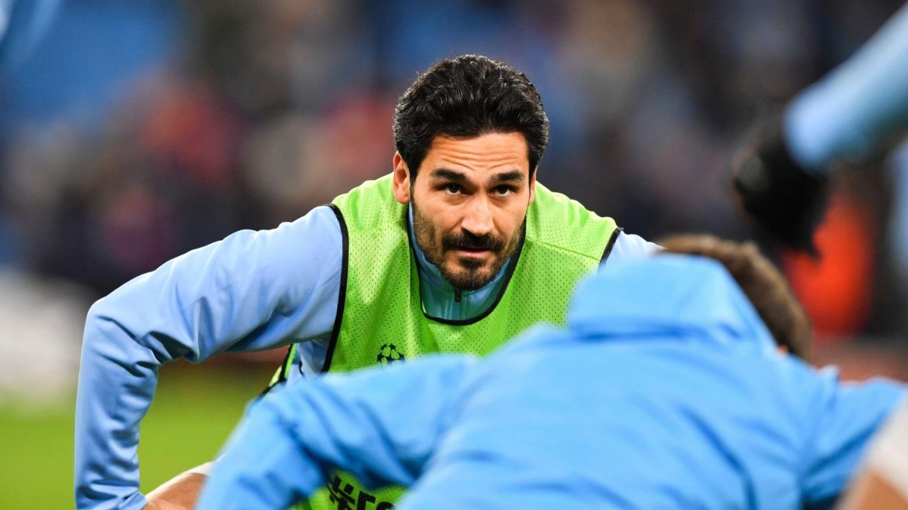 Man City midfielder Ilkay Gundogan
