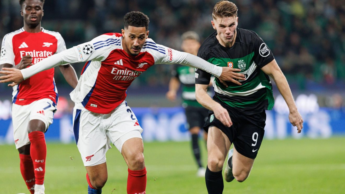 Arsenal defender William Saliba