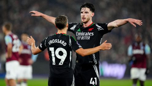 Scholes claims Arsenal star has ‘gone backwards’ under Arteta as Declan Rice flatters to deceive