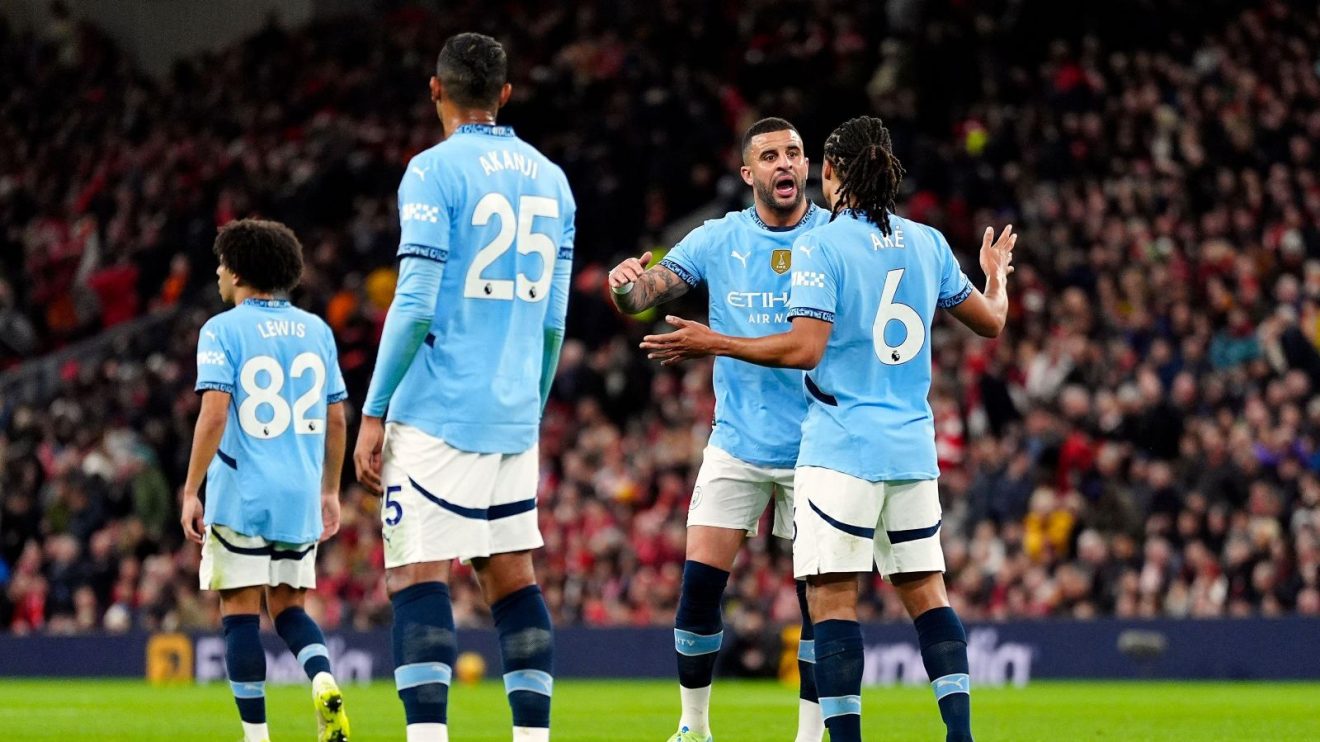 Man City defender Kyle Walker