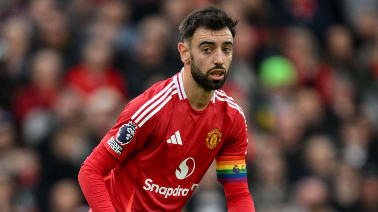 Manchester United player Bruno Fernandes
