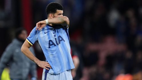 Spurs star ‘bossed’ by ‘faultless’ Bournemouth hero as club legend hits out at ‘urgency’