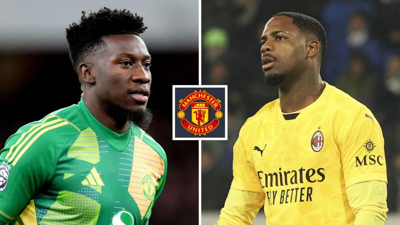 Man Utd goalkeeper Andre Onana
