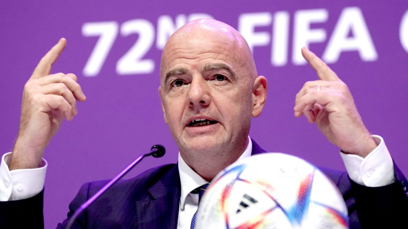 FIFA head of say Gianni Infantino