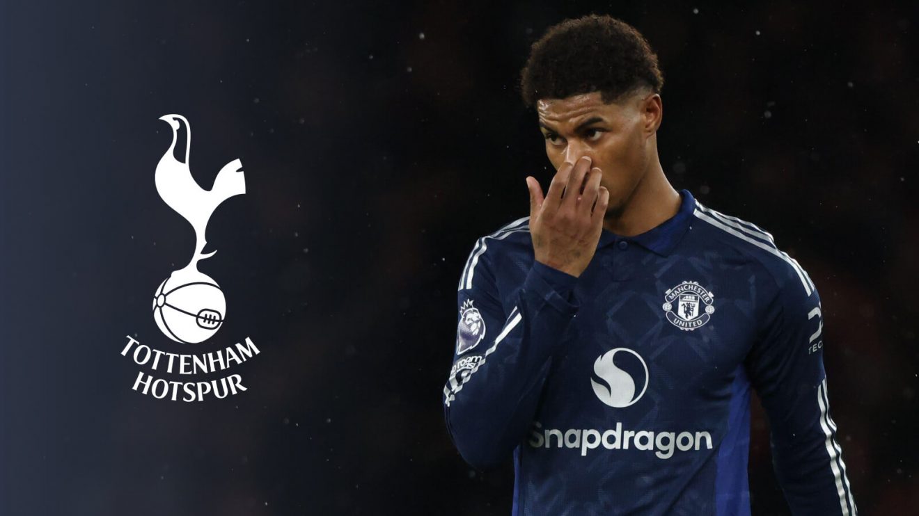 Man Utd forward Marcus Rashford