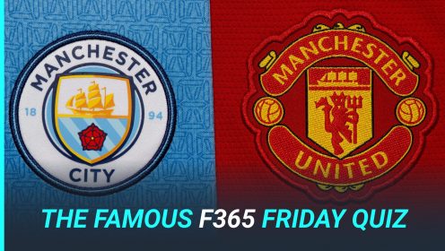 The Famous F365 Friday Quiz: Manchester derby edition…