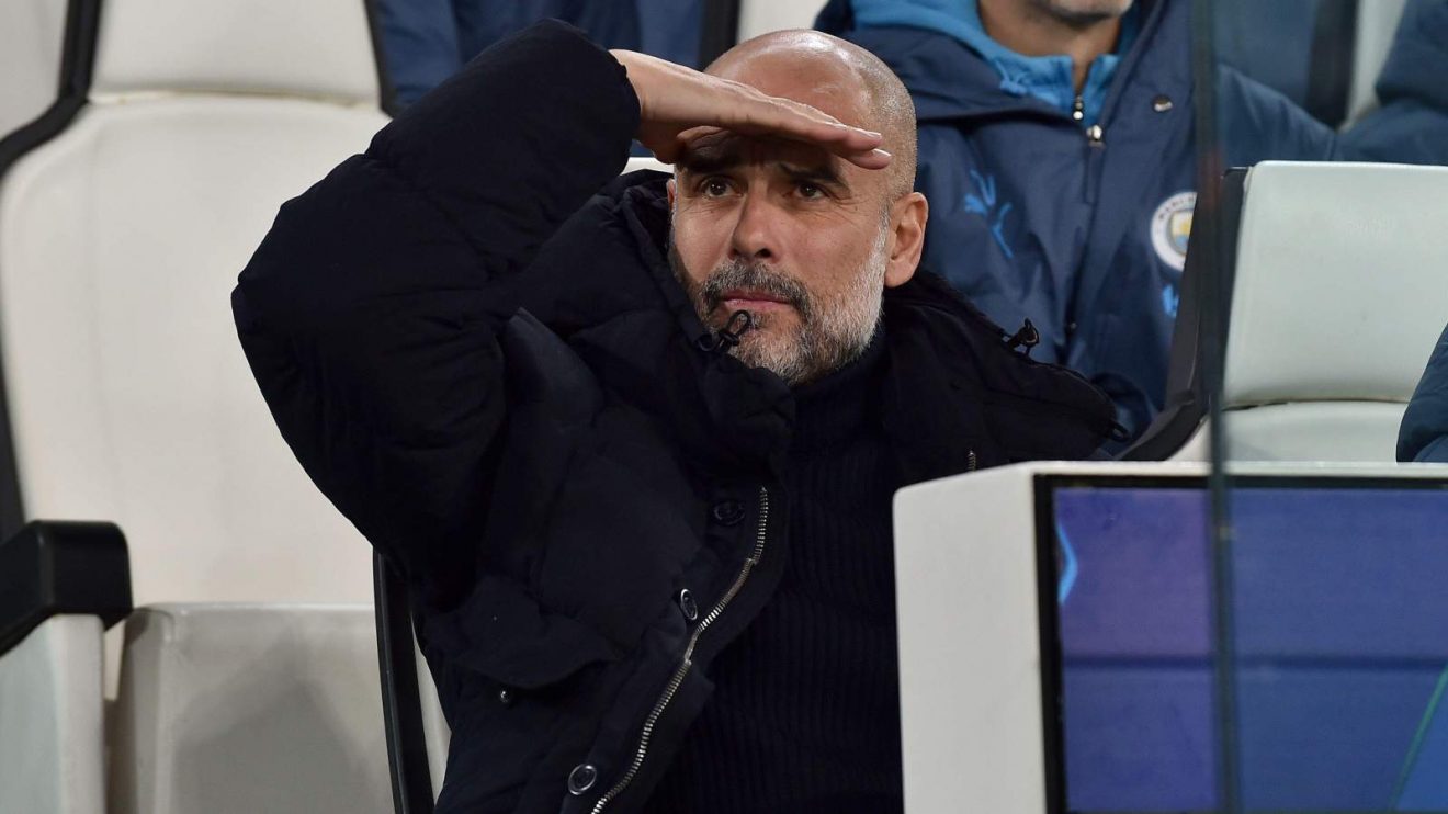 Man City manager Pep Guardiola