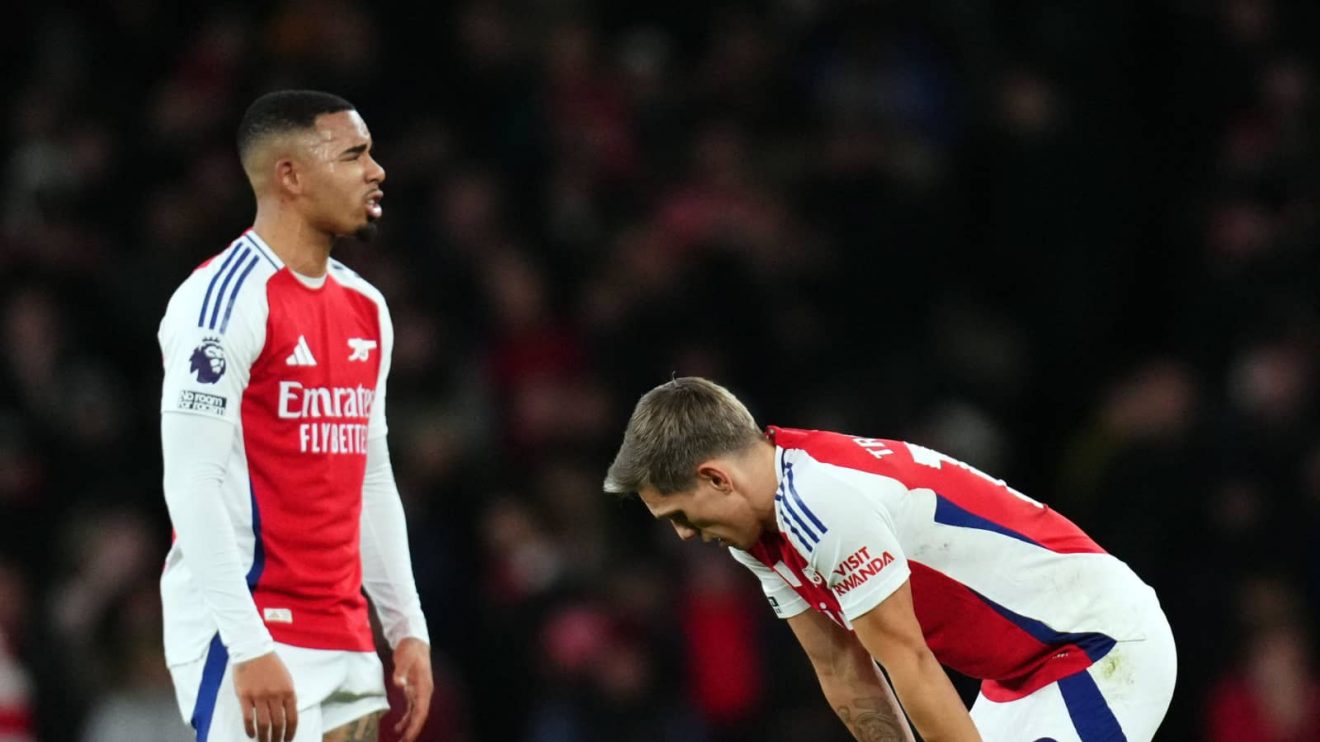Leandro Trossard, Gabriel Jesus, Arsenal, December 2024