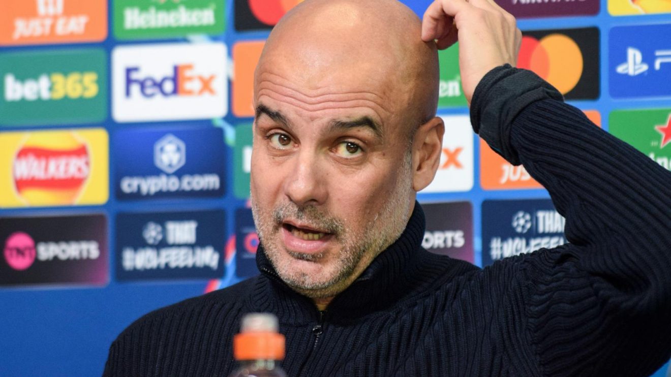 Man City boss Pep Guardiola
