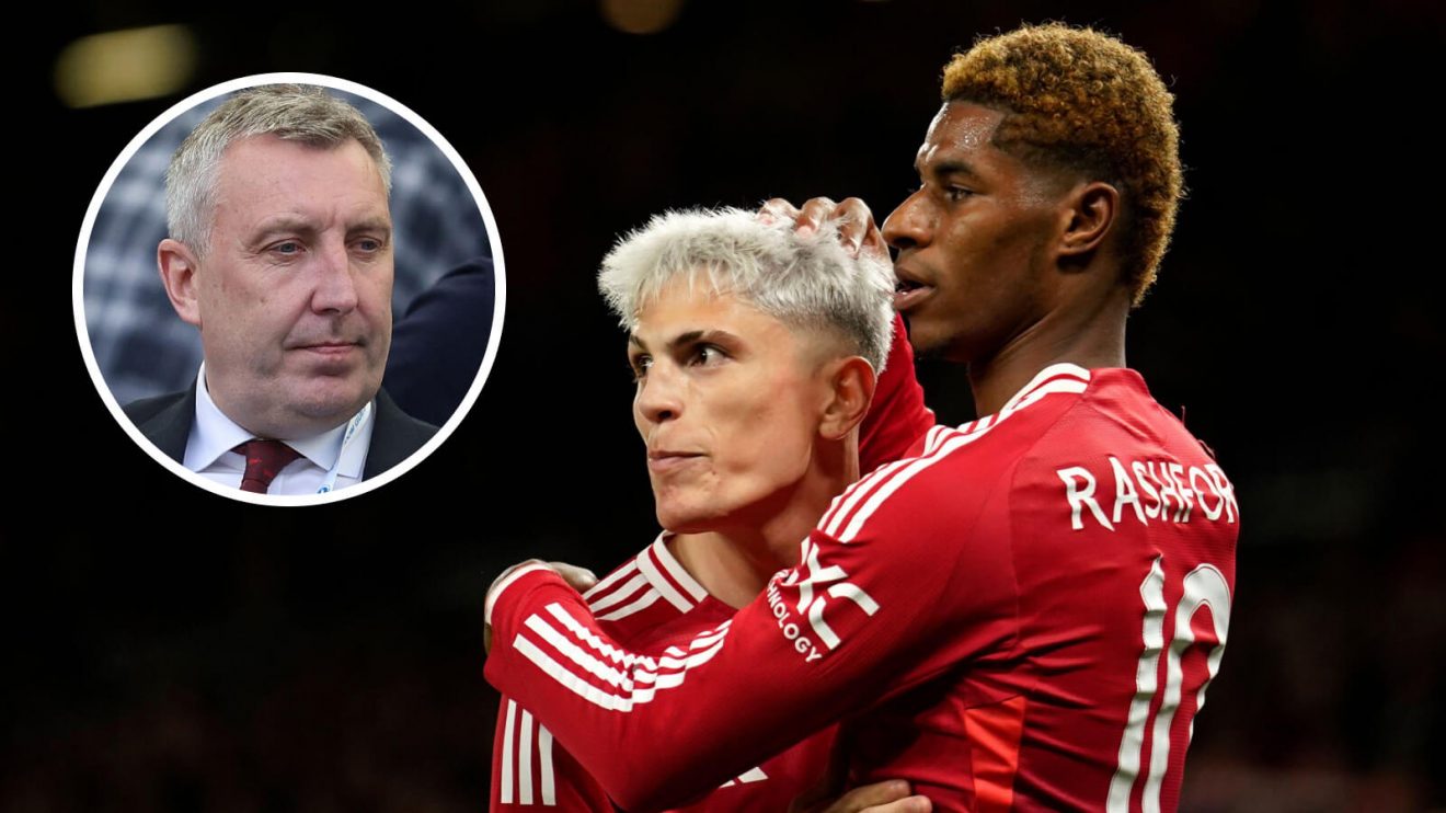 Man Utd trio Jason Wilcox, Marcus Rashford and Alejandro Garnacho