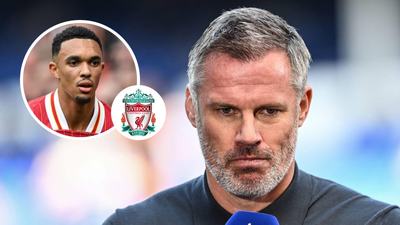 Liverpool legend Jamie Carragher and Trent Alexander-Arnold