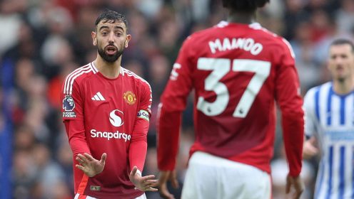 Man Utd ‘line up’ £70m Bruno Fernandes replacement as Amorim makes Kobbie Mainoo vow