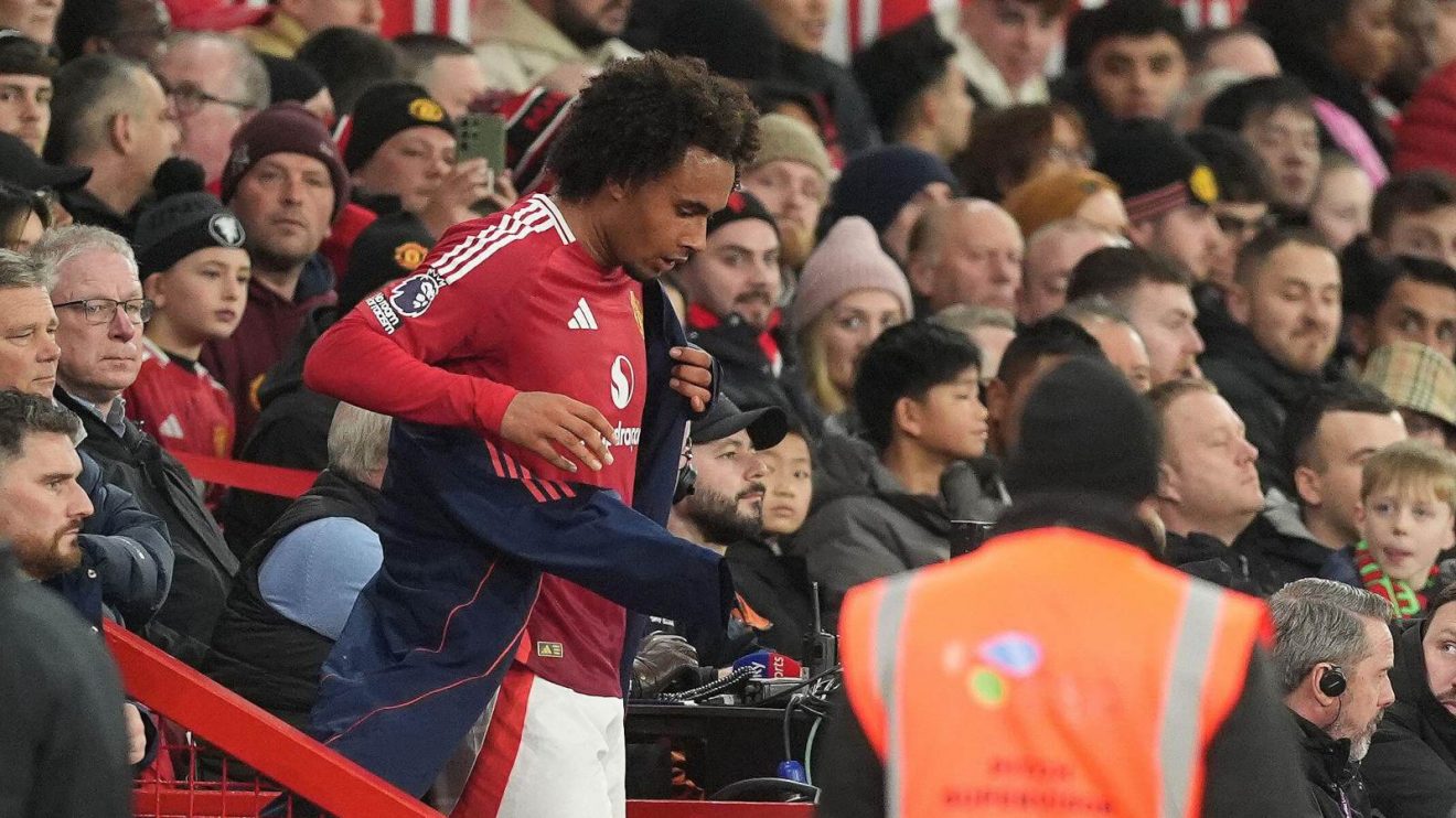 Man Utd forward Joshua Zirkzee