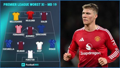 Manchester United man Amorim ‘berated’ joined by atrocious West Ham trio in worst XI