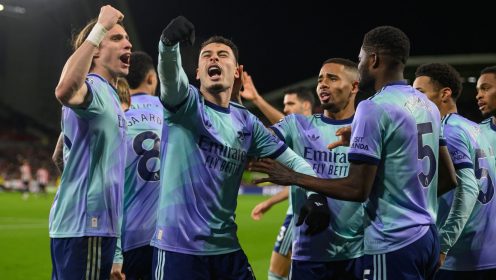 Arsenal go full Arsenal as Arteta hits on title-winning method in brilliant win over Brentford