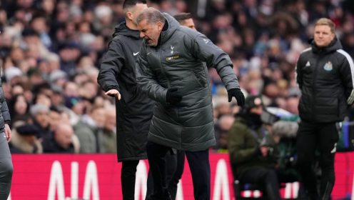 Postecoglou insists Spurs beat Newcastle if game ‘equal and balanced’ amid injuries, referee decisions