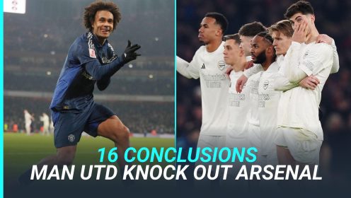 16 Conclusions from Arsenal 1-1 Man Utd (3-5): Havertz and Gunners blow big chance, tentative United progress continues