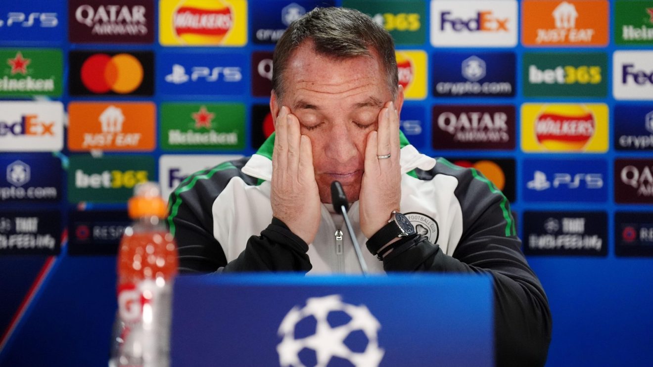 Celtic manager Brendan Rodgers