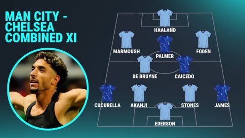 Man City, Chelsea combined XI includes £59m January signing and big Guardiola mistake