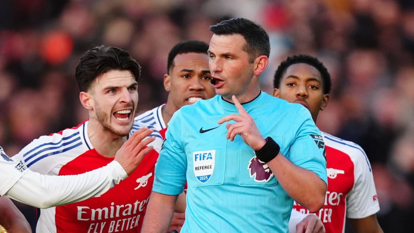 Michael Oliver, Arsenal