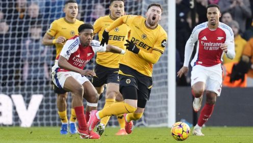 Michael Oliver made a ‘great decision’ to send off Arsenal star over ‘potential leg breaker’
