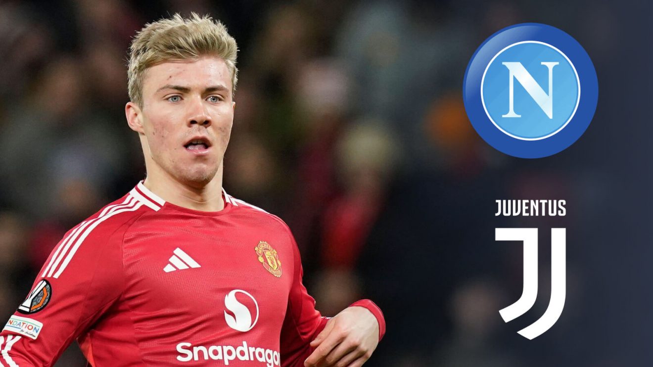 Man Utd striker Rasmus Hojlund