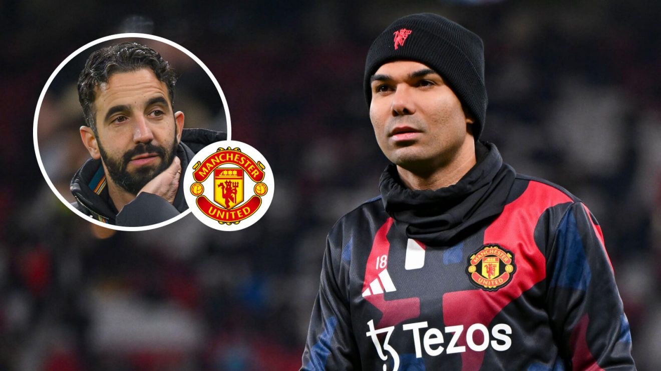 Man Utd pair Casemiro and Ruben Amorim