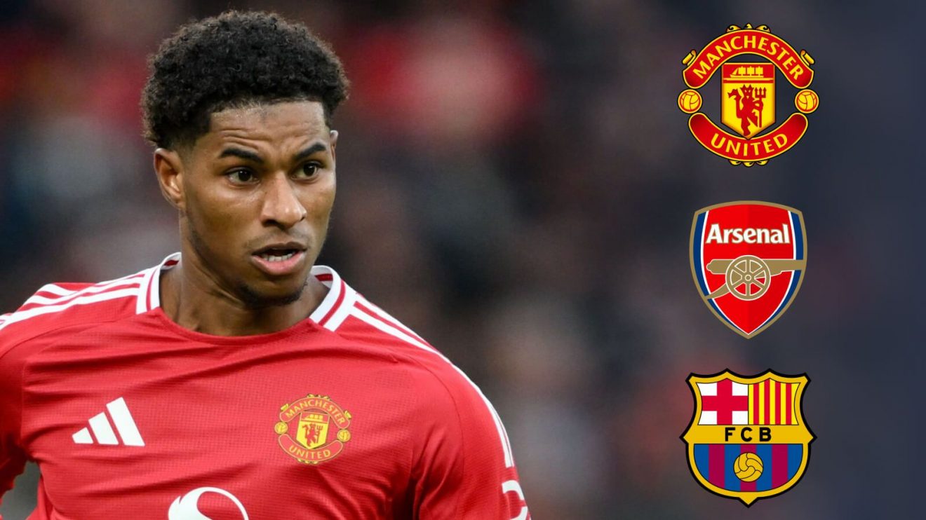 Rashford Man Utd transfer Arsenal Barcelona