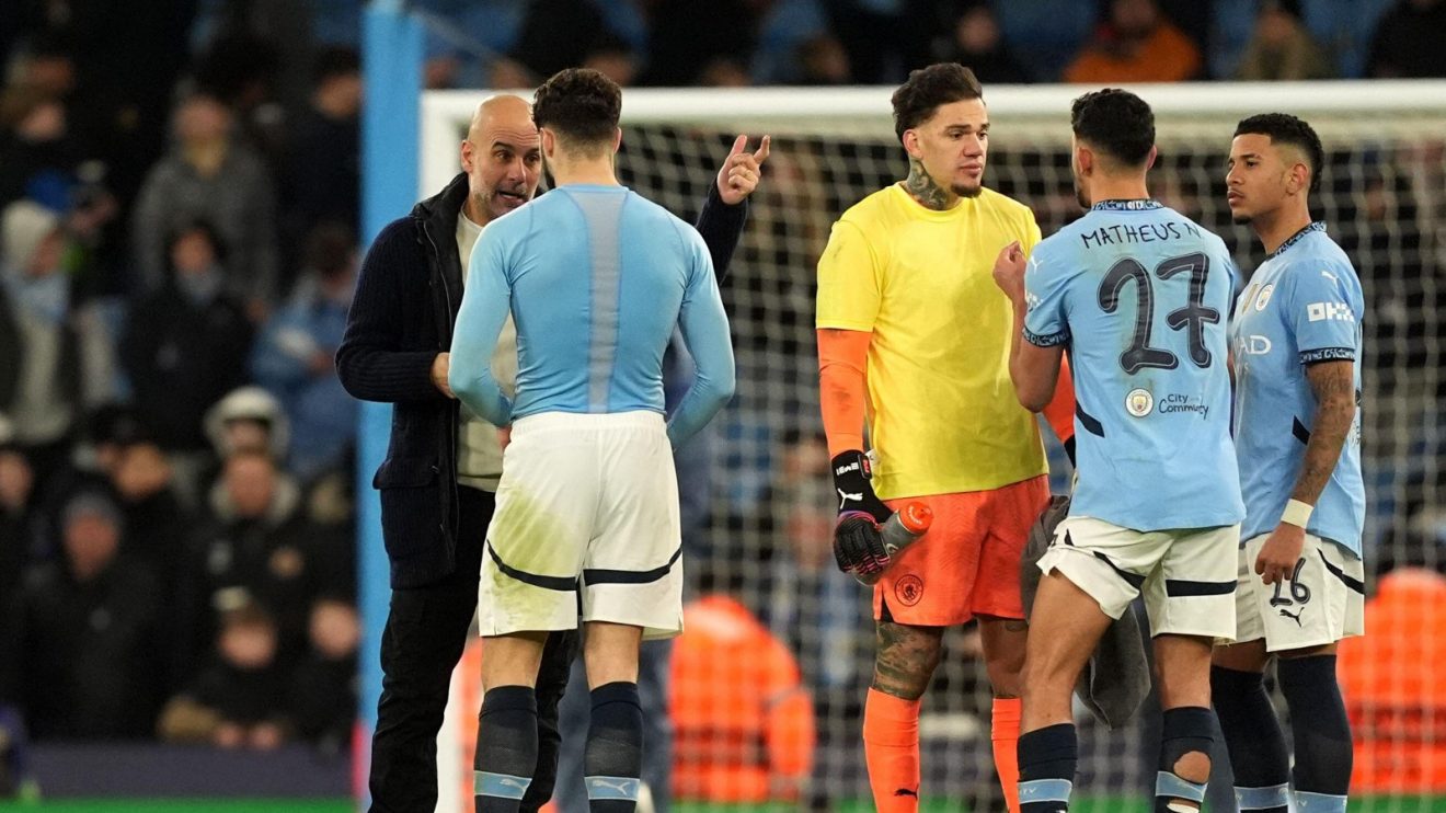Man City scraped through in Champions League
