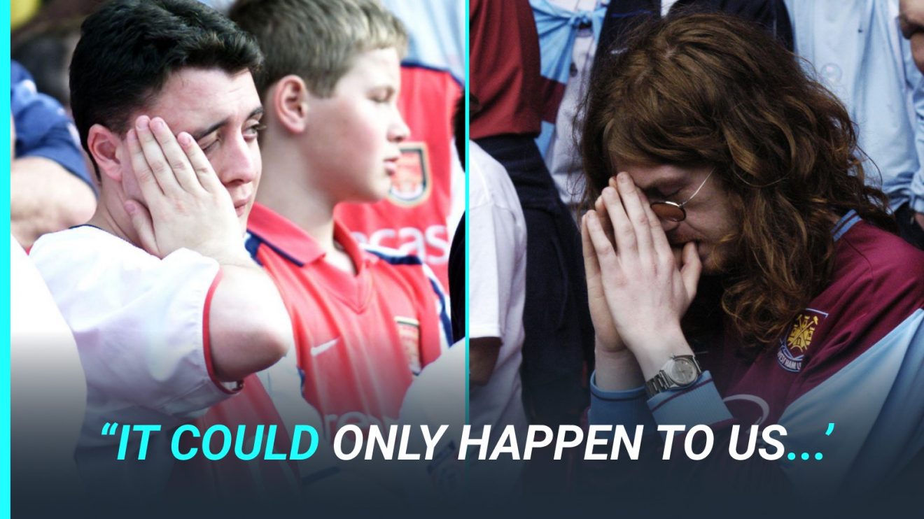 Upset Arsenal and West Ham fans