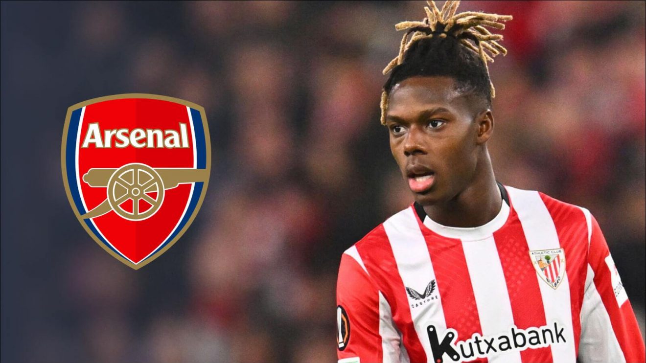 Arsenal transfer target Nico Williams