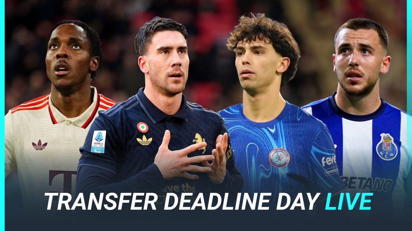 Mathys Tel (Bayern Munich), Dusan Vlahovic (Juventus), Joao Felix (Chelsea) and Nico Gonzalez (Porto).