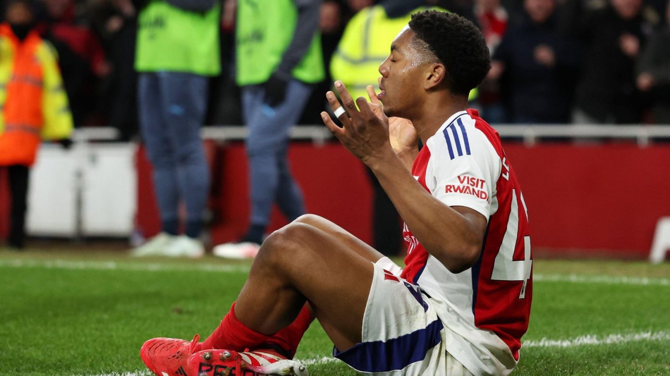 Arsenal star Myles Lewis-Skelly