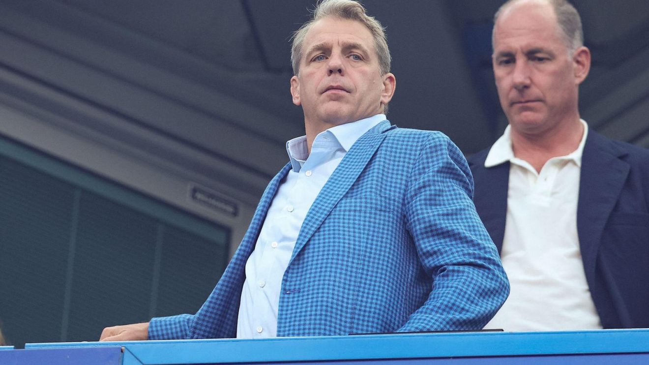 Chelsea owner Todd Boehly at Stamford Bridge