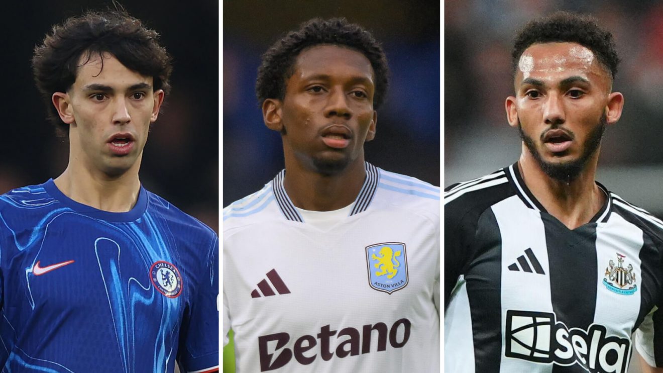 Joao Felix, Jaden Philogene and Lloyd Kelly