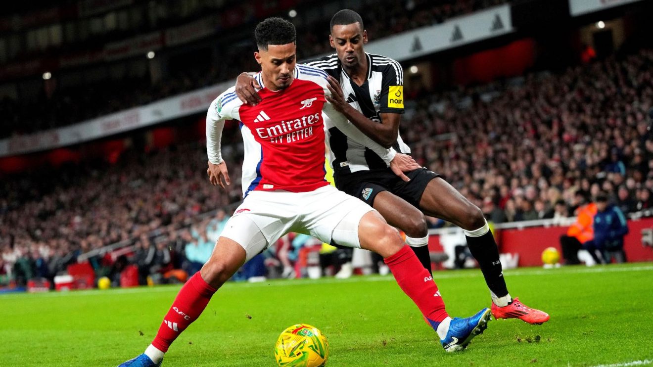 Isak saliba Arsenal Newcastle