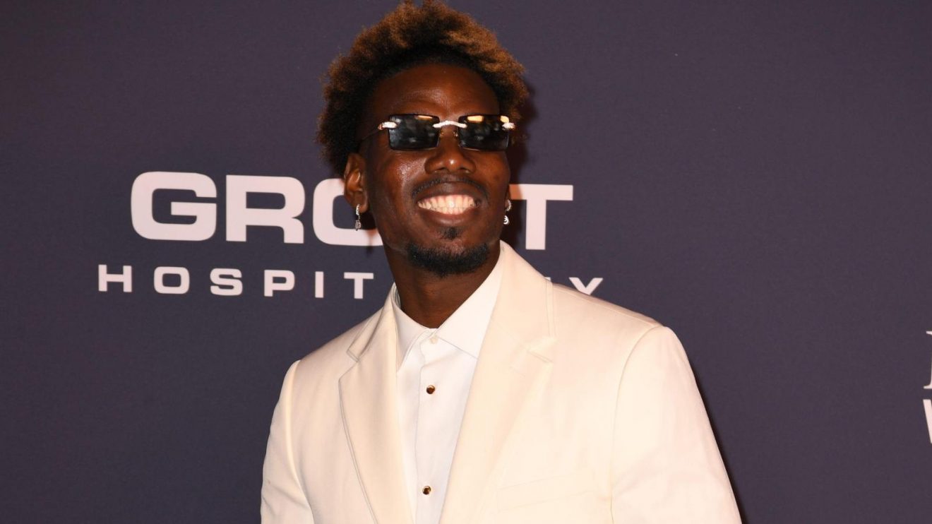 Paul Pogba attends Pegasus World Cup 2025 at Gulfstream Park