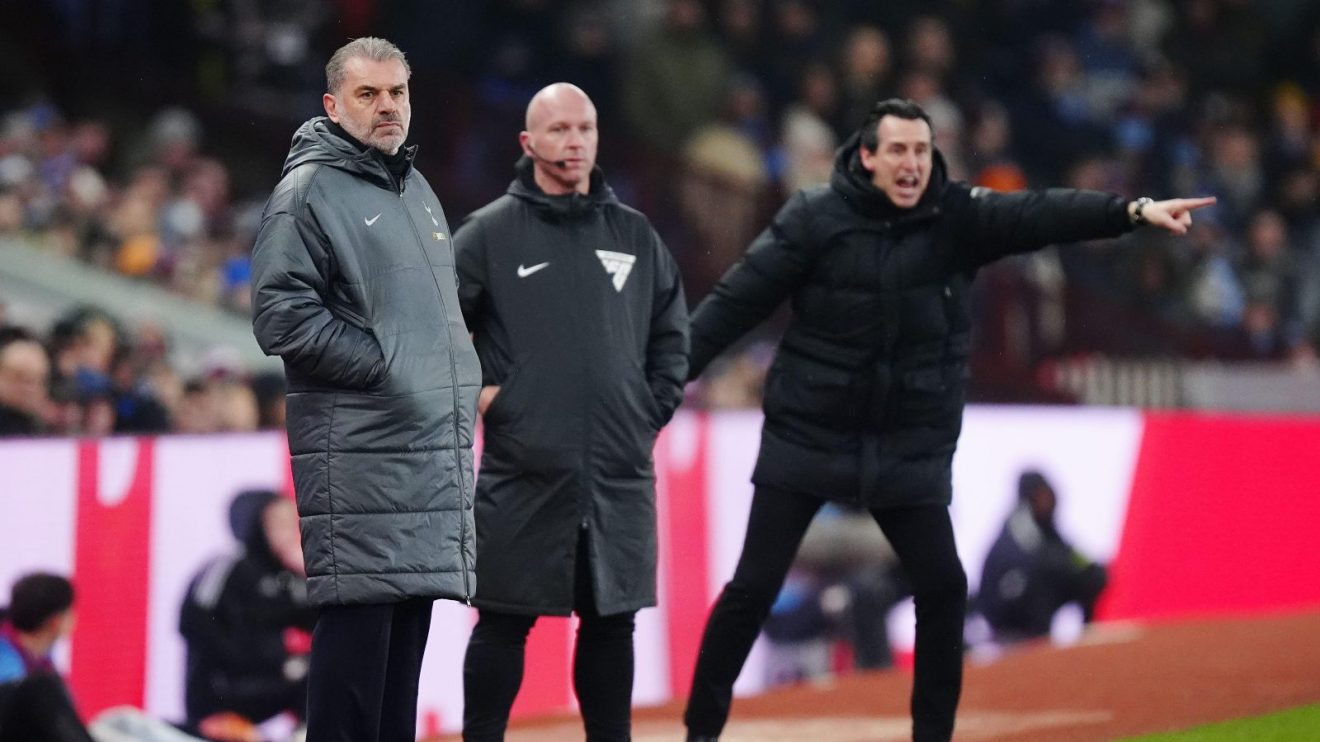 Ange Postecoglou and Unai Emery