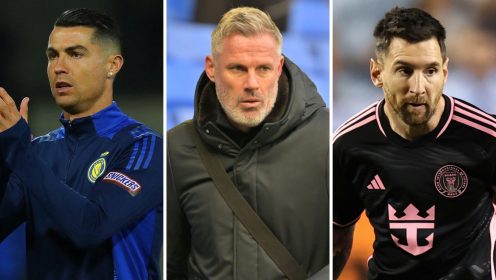 Carragher slams ’embarrassing’ Ronaldo in comparison to Messi after another ‘pre-planned’ interview