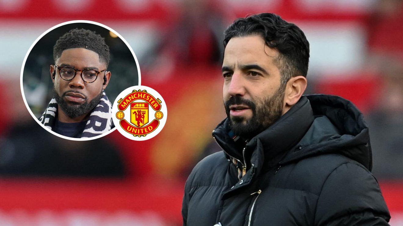 Man Utd boss Ruben Amorim and Micah Richards
