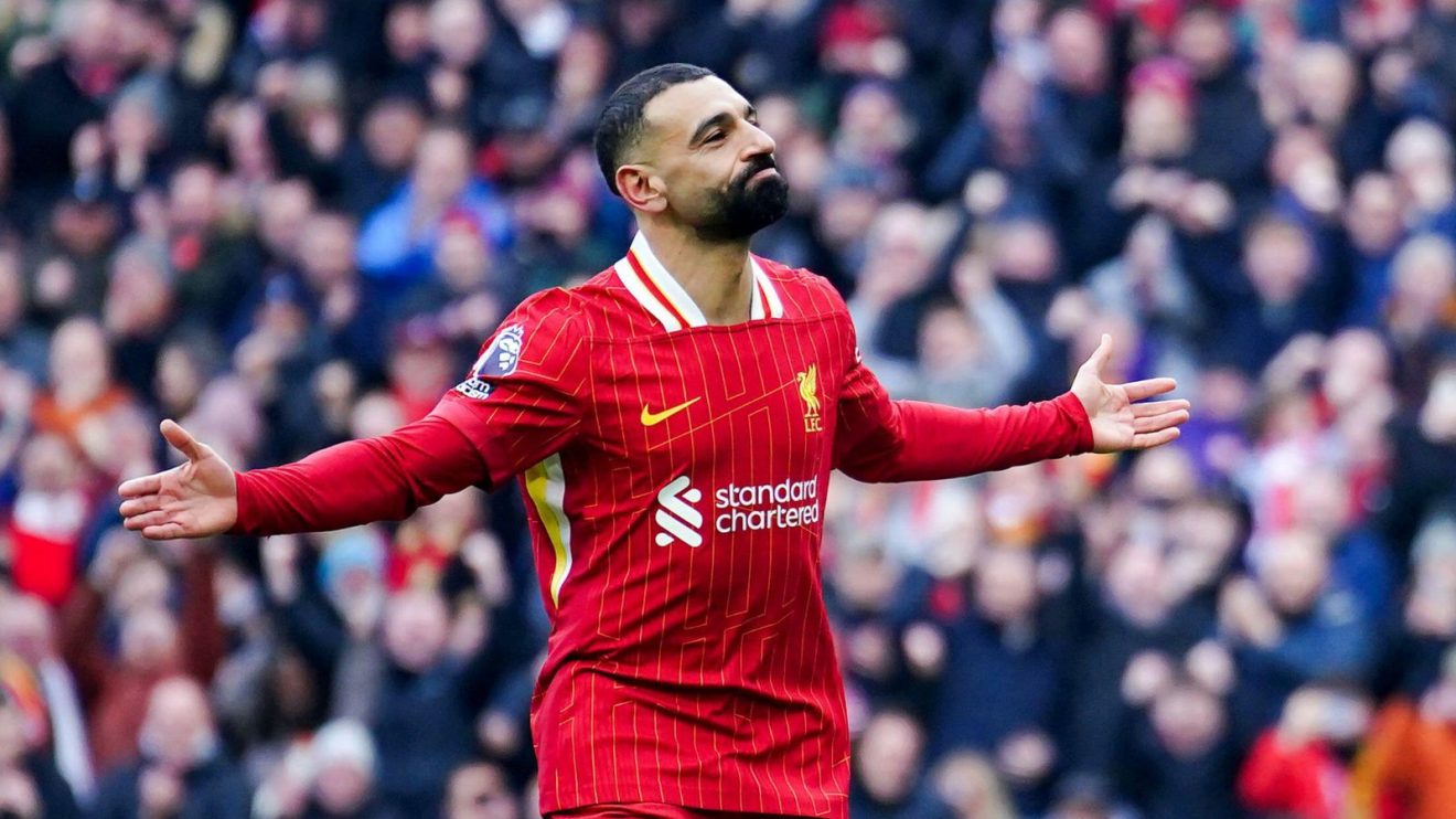Liverpool forward Mohamed Salah