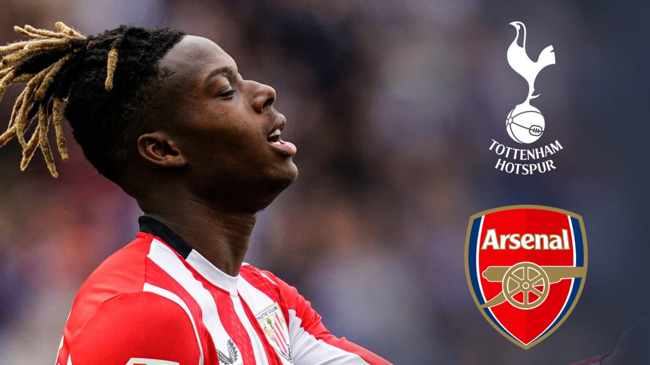 Arsenal, Tottenham transfer target Nico Williams