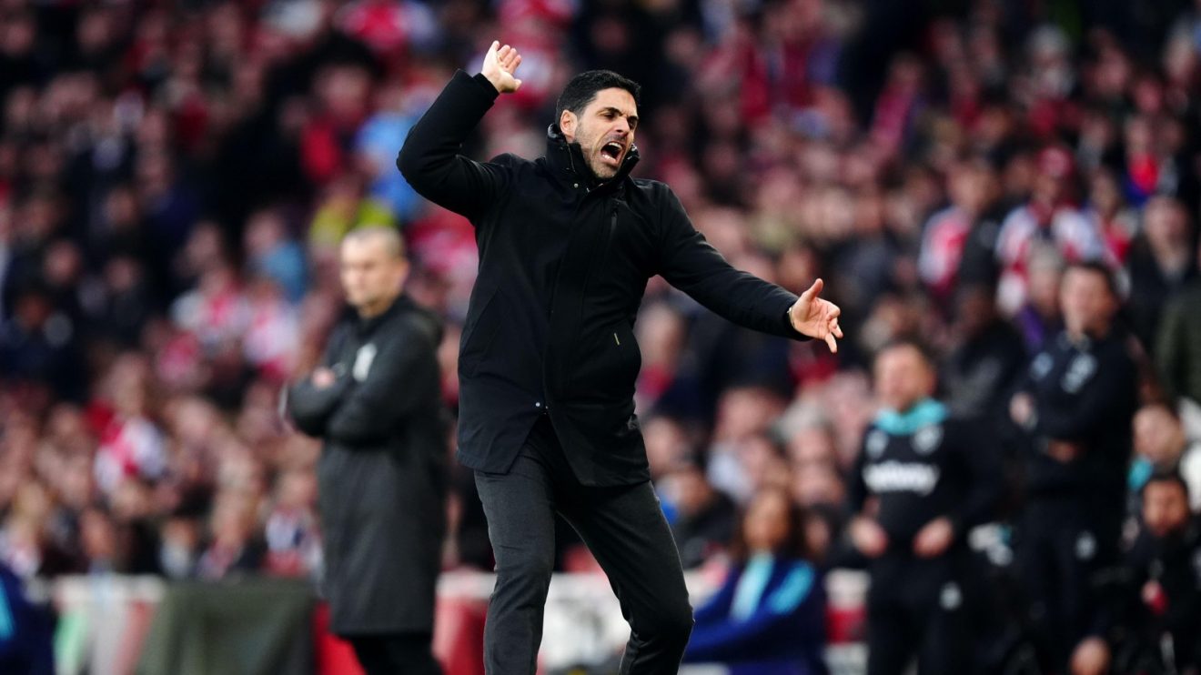 Arsenal boss Mikel Arteta