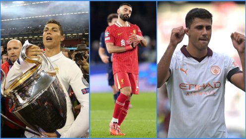 Worst performance from last eight Ballon d’Or-winning seasons gives Salah hope after PSG shocker
