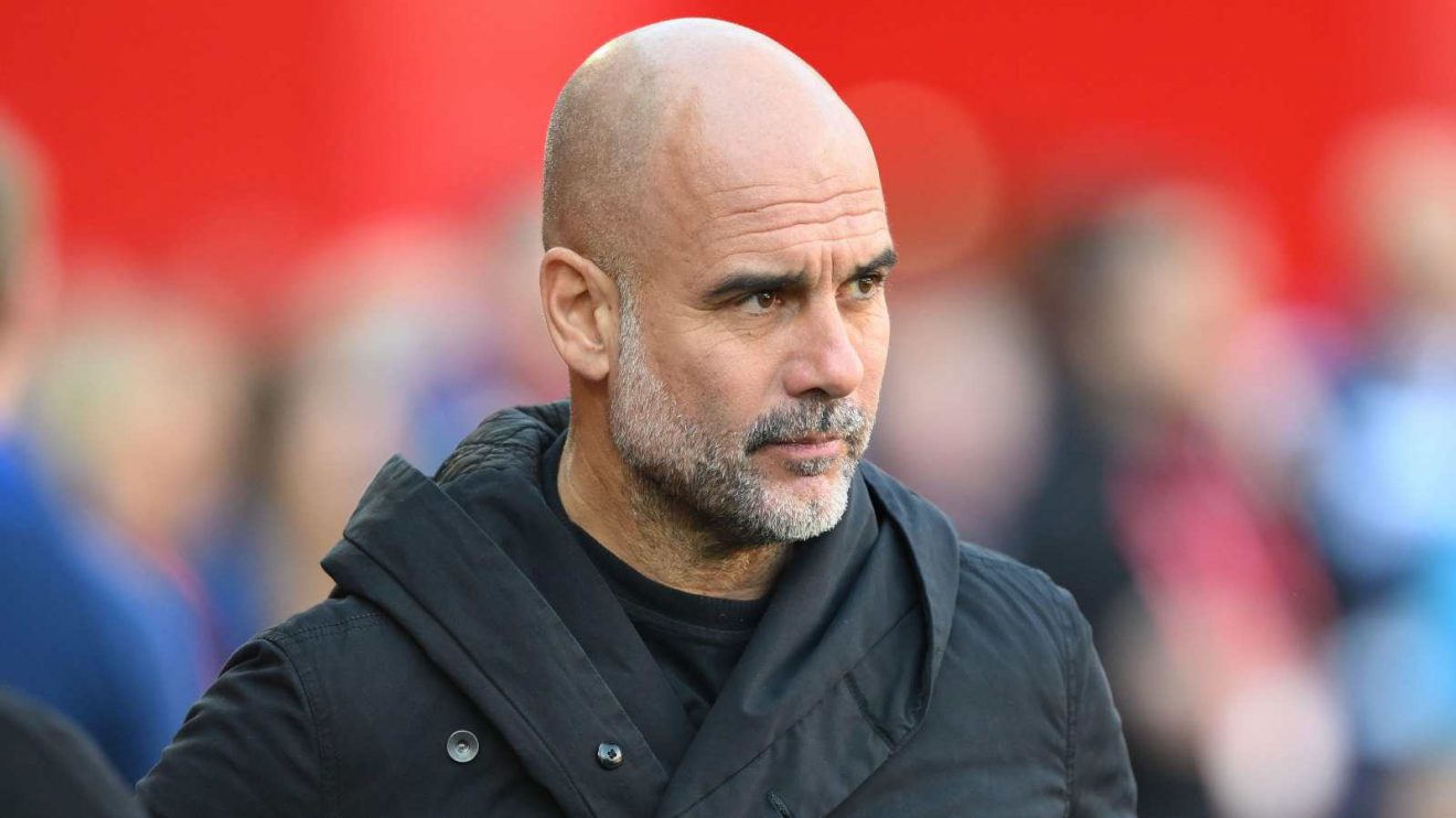 Man City manager Pep Guardiola