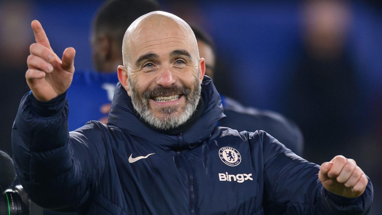 Chelsea manager Enzo Maresca