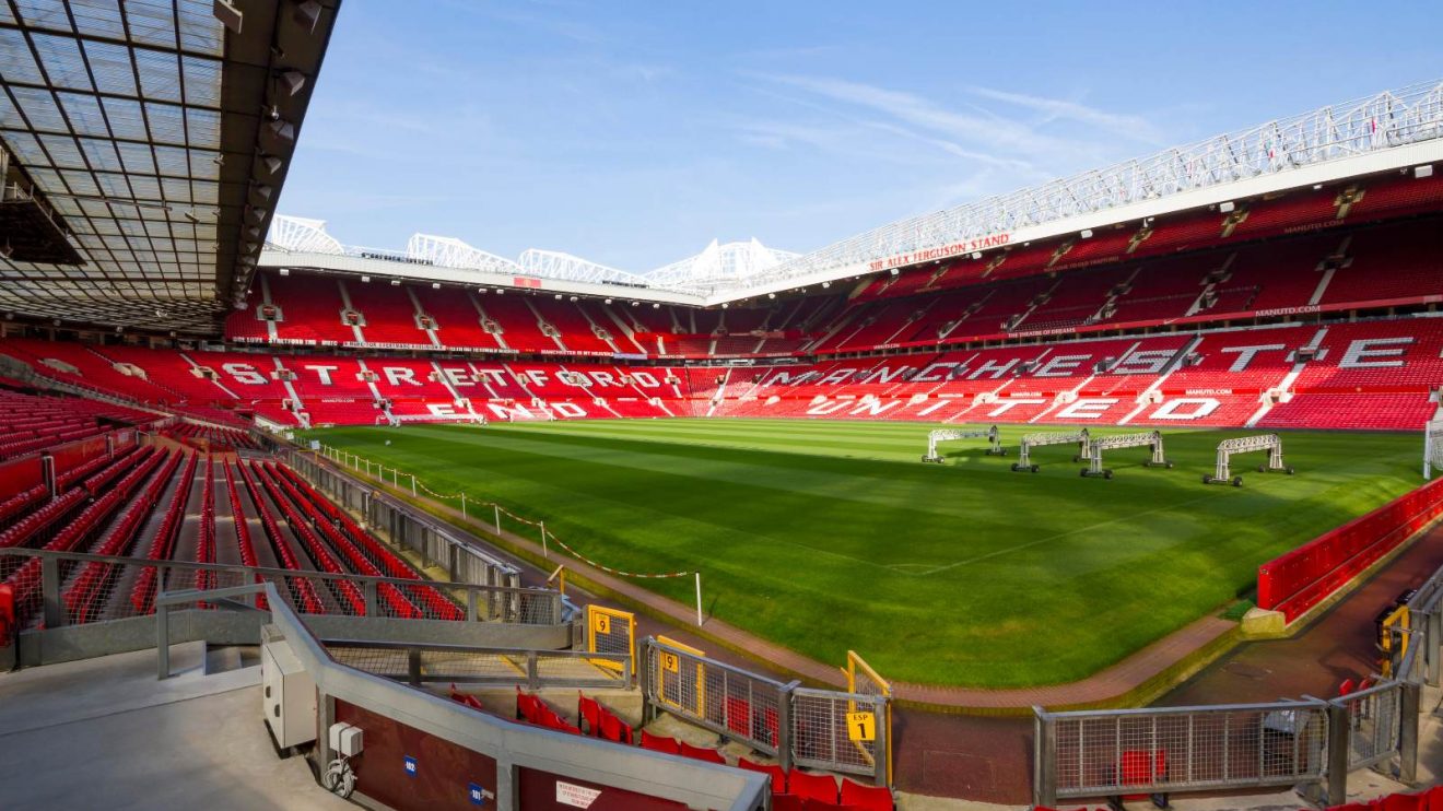 The inside of Man Utd's Old Trafford