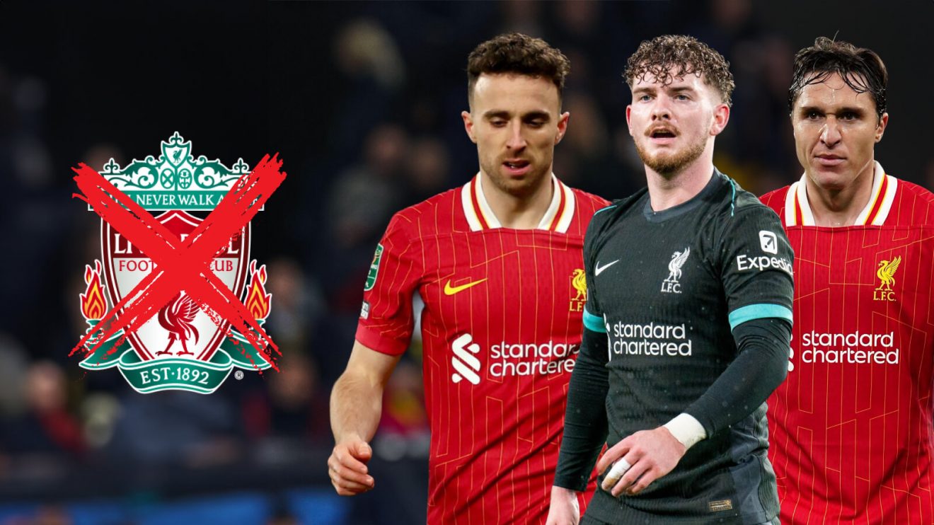 Liverpool trio Diogo Jota, Harvey Elliott and Federico Chiesa