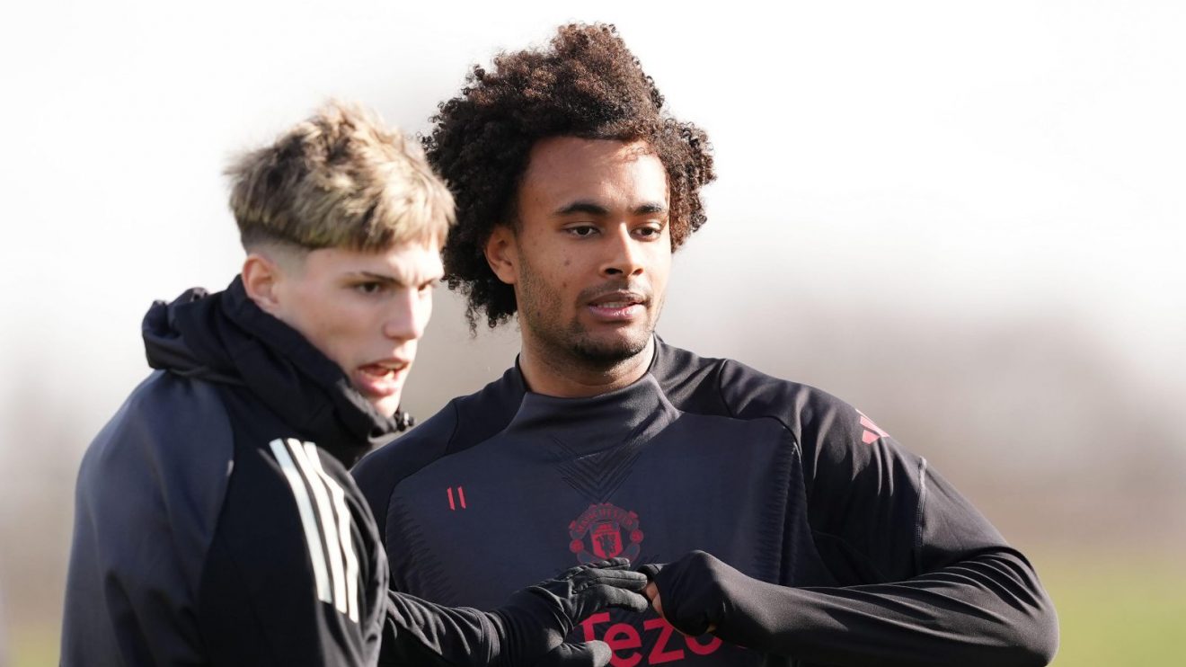 Man Utd duo Alejandro Garnacho and Joshua Zirkzee